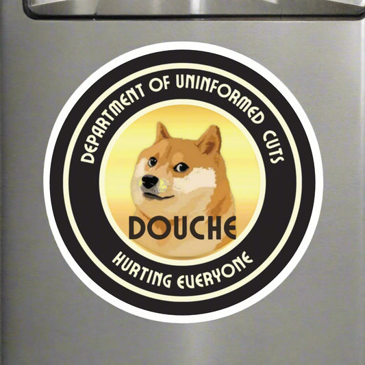 D.O.U.C.H.E Sticker
