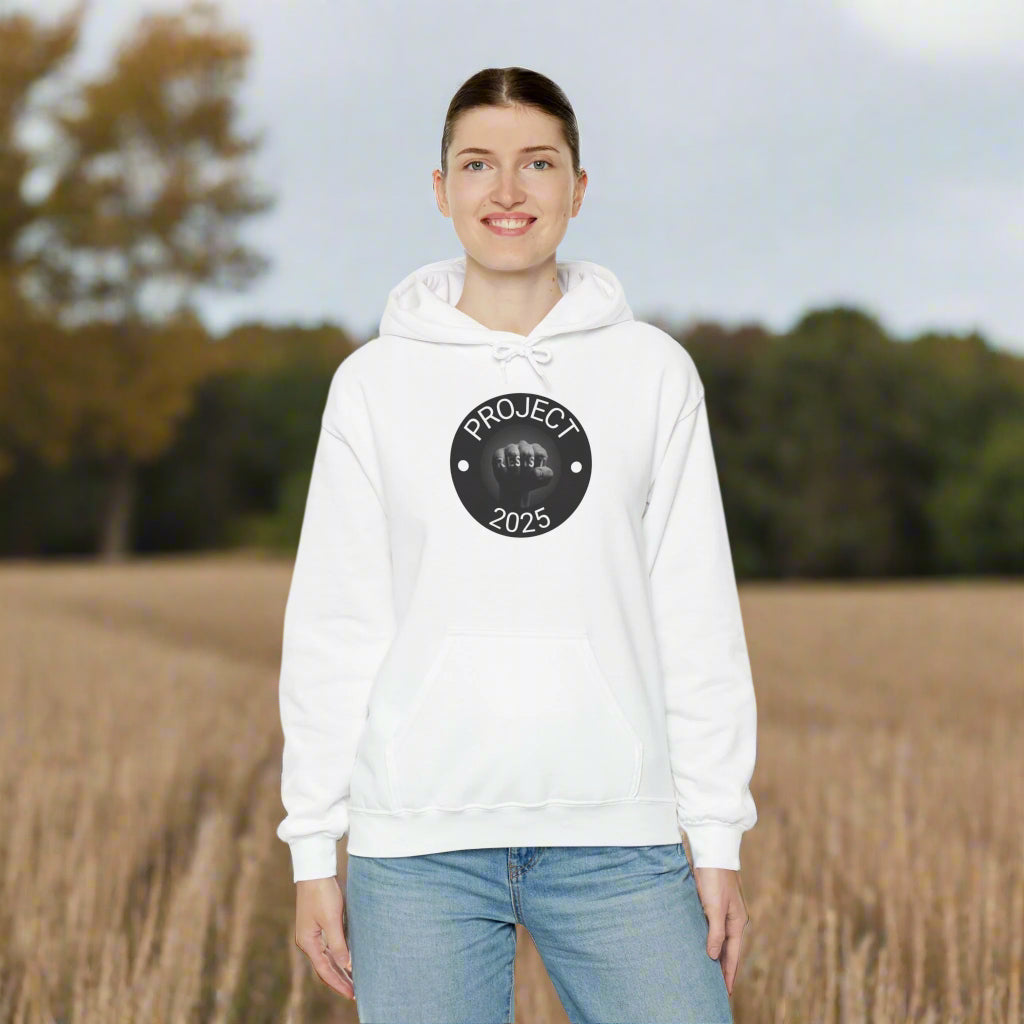 Resist Project 2025 - Unisex Hooded Sweatshirt