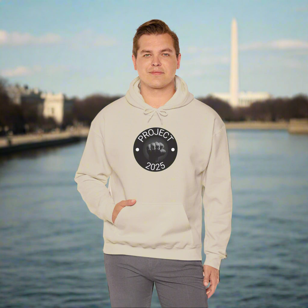 Resist Project 2025 - Unisex Hooded Sweatshirt