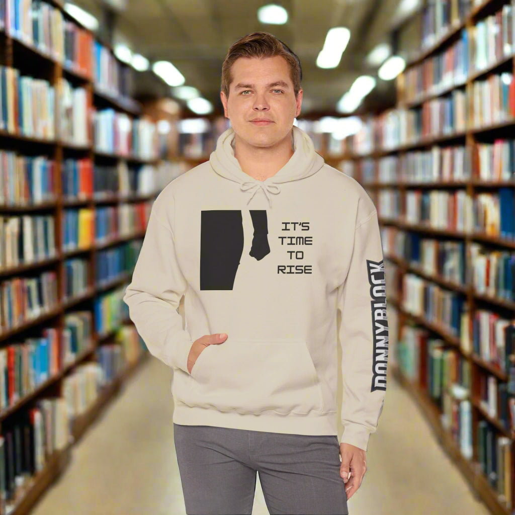 Time To Rise - Unisex Hooded Sweatshirt